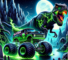 Grave Digger Dinosaur Tumbler