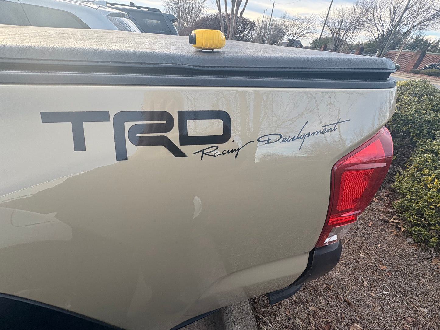 TRD - Racing Development Vinyl Decal (Set of 2) (22"w x 3.5"h)