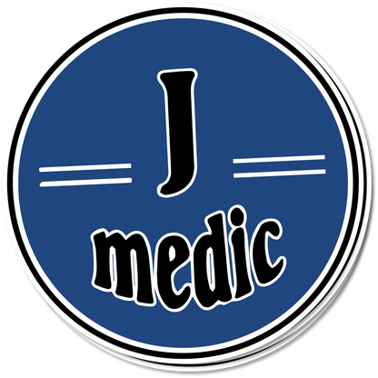 J-Medic Vinyl Stickers
