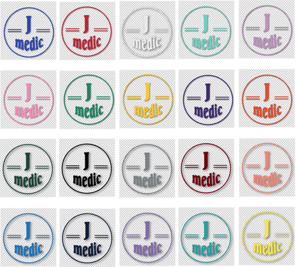 J Medic Pack of 50 Vinyl Decals