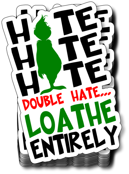 Grinch Vinyl Sticker (#9)