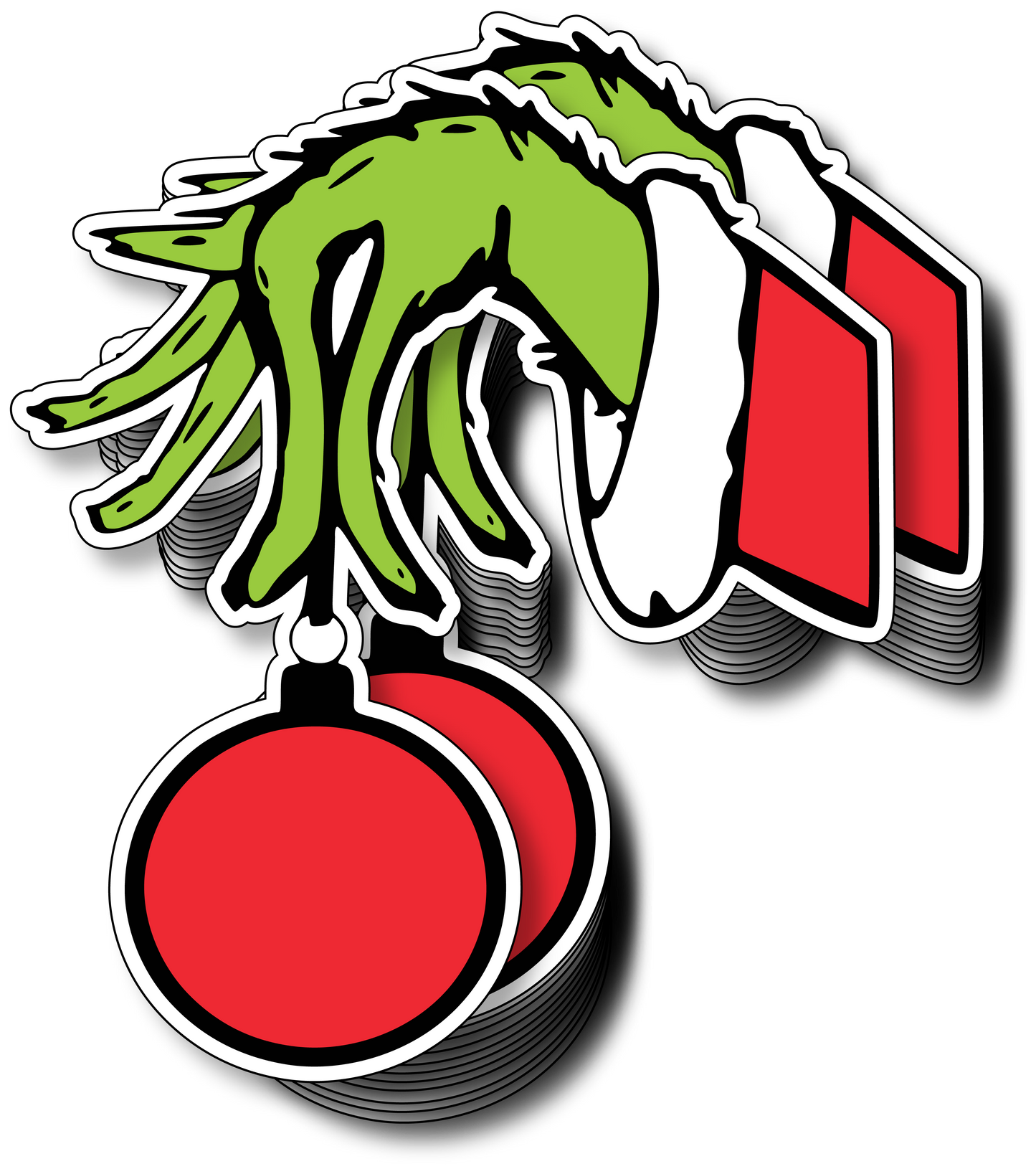 Grinch Vinyl Sticker (#6)