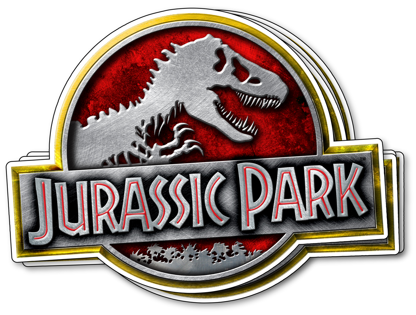 Jurassic Park (#3) - Vinyl Sticker