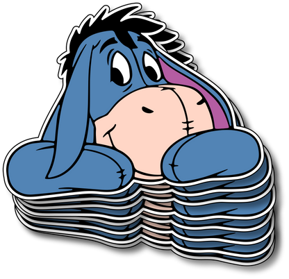 Eeyore (#1) - Vinyl Sticker