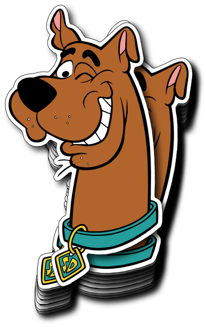 Scooby Doo Vinyl Sticker