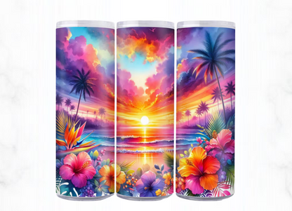 Beach Sunset Tumbler