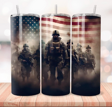 Troop with Flag Tumbler