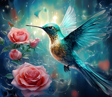 Hummingbird  & Flowers Tumbler