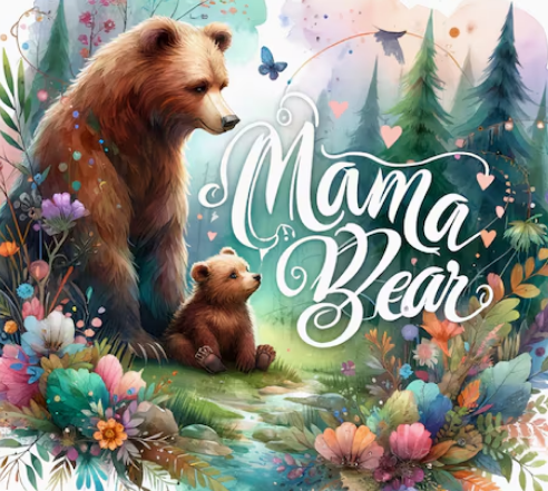 Mama Bear with Cub Tumbler