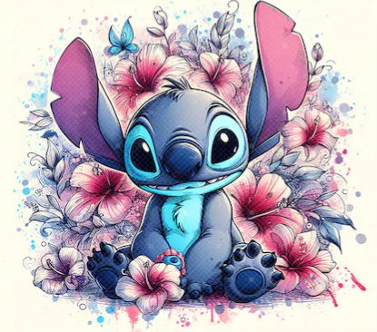 Stitch and Flowers Tumbler