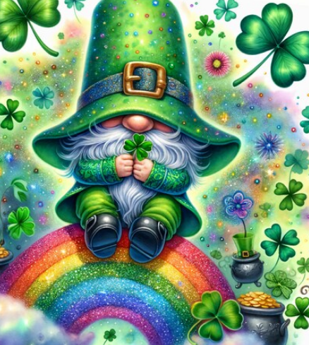 Leprechaun with Rainbow  Tumbler