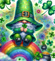 Leprechaun with Rainbow  Tumbler