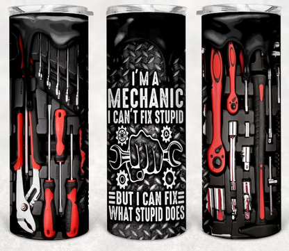 Mechanic Flag Tumbler