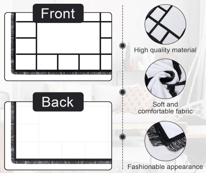 15 Panel Picture Blanket