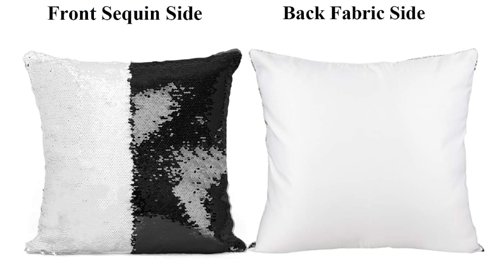 Sequin Pillow Case (BLACK)