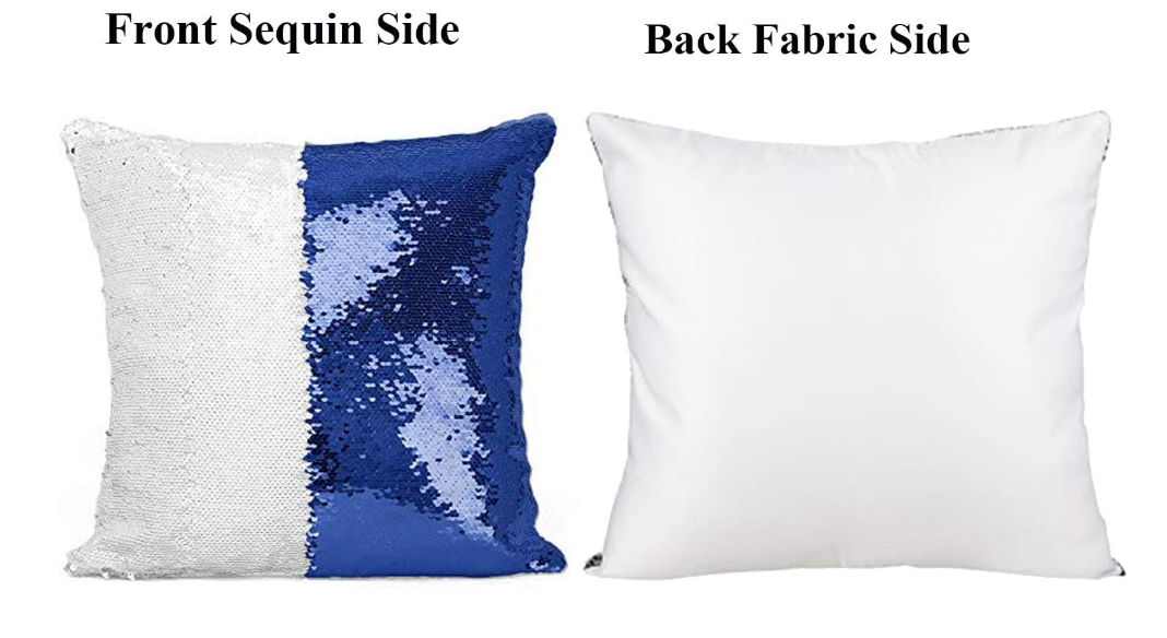 Sequin Pillow Case (BLUE)