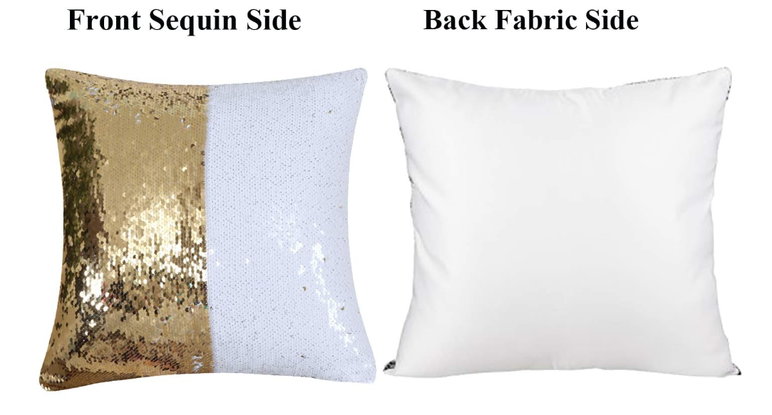 Sequin Pillow Case (GOLD)