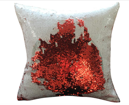 Sequin Pillow Case (RED)