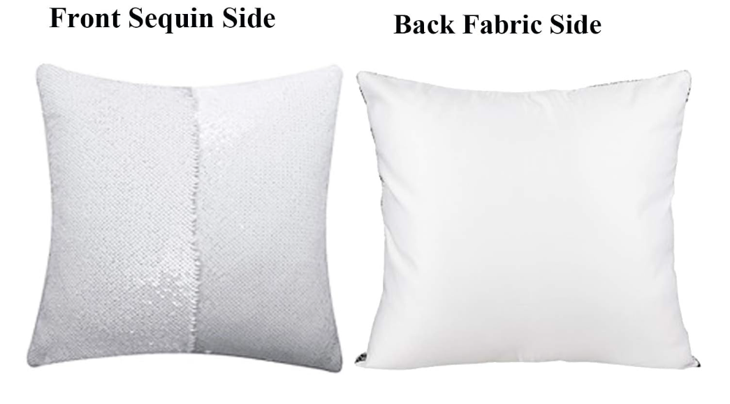 Sequin Pillow Case (WHITE)