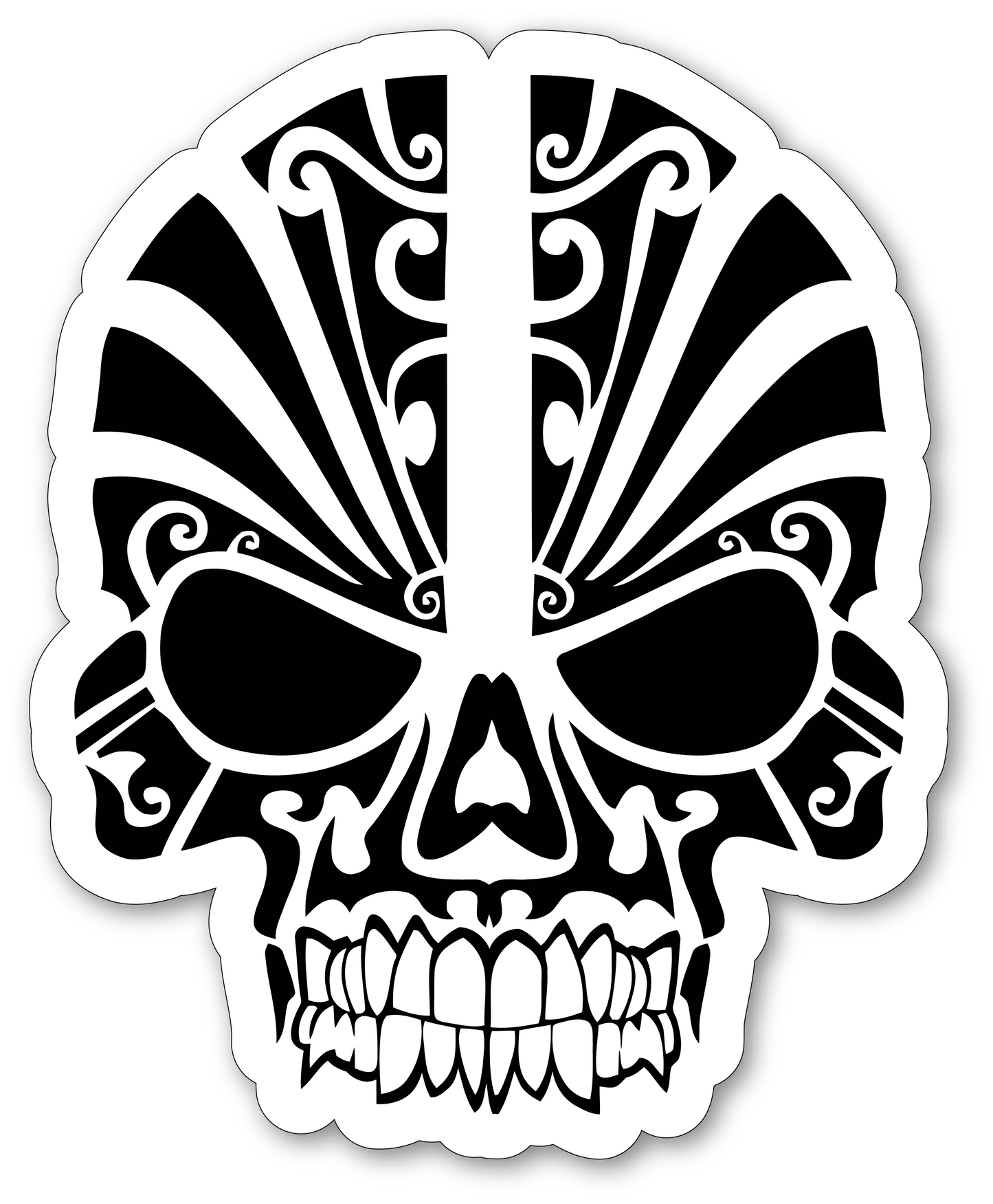 Skull Vinyl Sticker