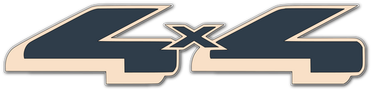 4x4 Vinyl Sticker