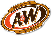 A&W Root Beer Vinyl Sticker (#1)