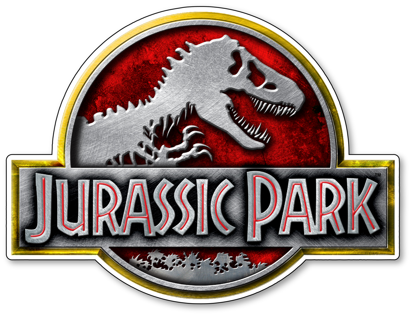 Jurassic Park (#3) - Vinyl Sticker