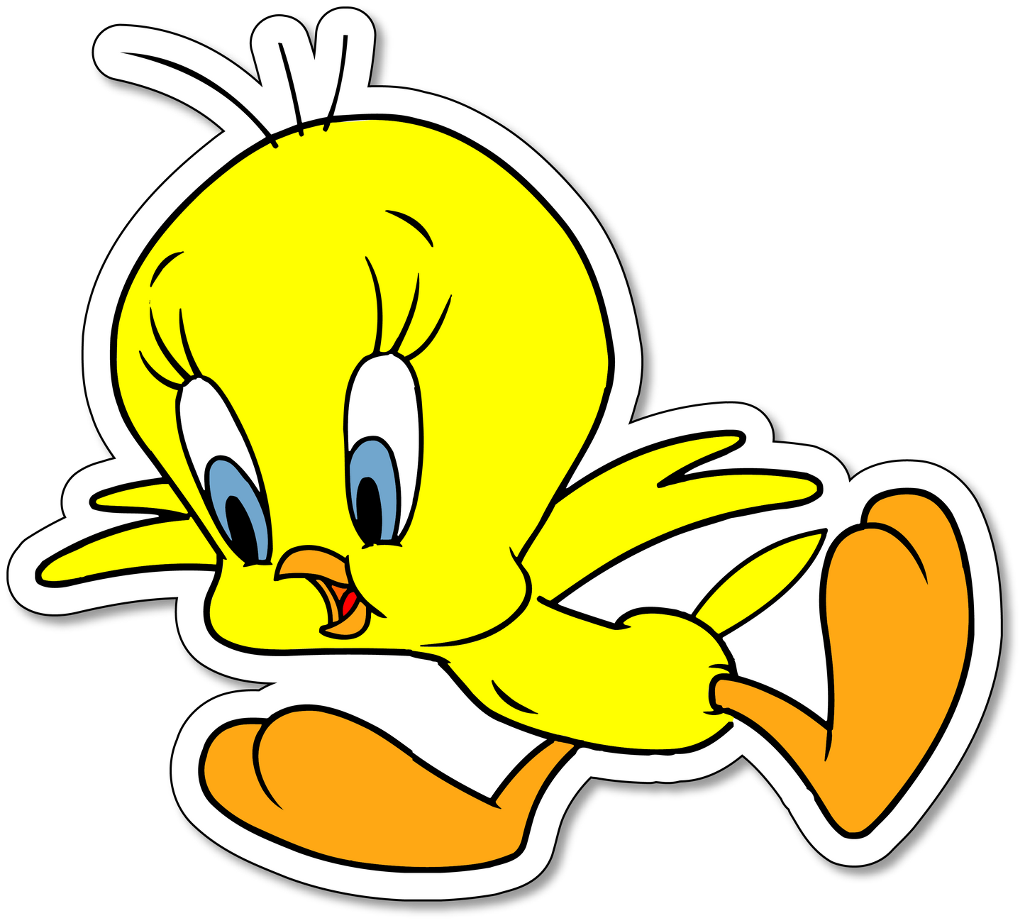 Tweety Bird Vinyl Sticker