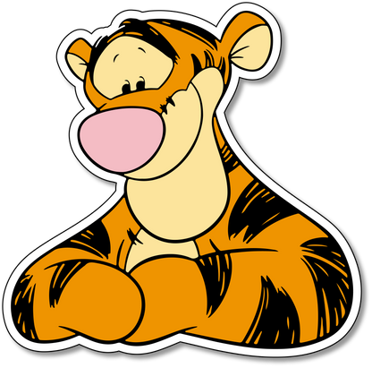 Tigger (#1) - Vinyl Sticker