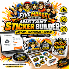 Custom Vinyl Stickers | Instant Sticker Builder