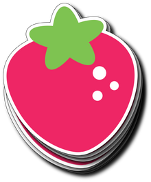 Strawberry Shortcake Vinyl Sticker