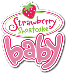 Strawberry Shortcake Baby Vinyl Sticker