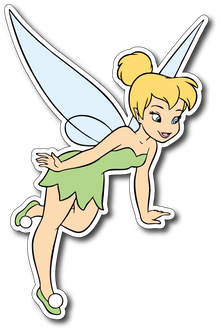 Tinkerbell Vinyl Sticker