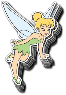 Tinkerbell Vinyl Sticker