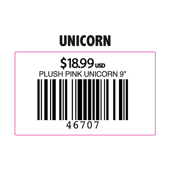 The RGU Group, Inc. - 50 Product Labels Per Sheet