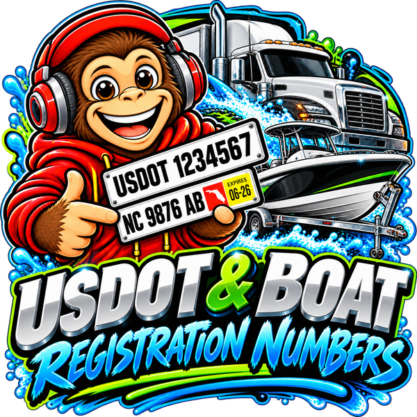 DOT & Boat Numbers