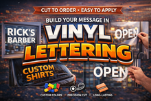 Custom Vinyl Lettering