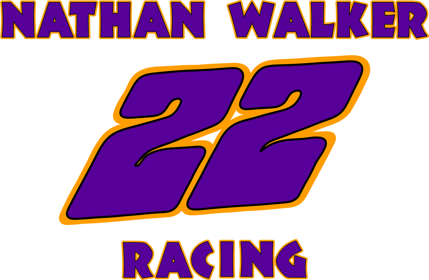 Nathan Walker Racing Decal
