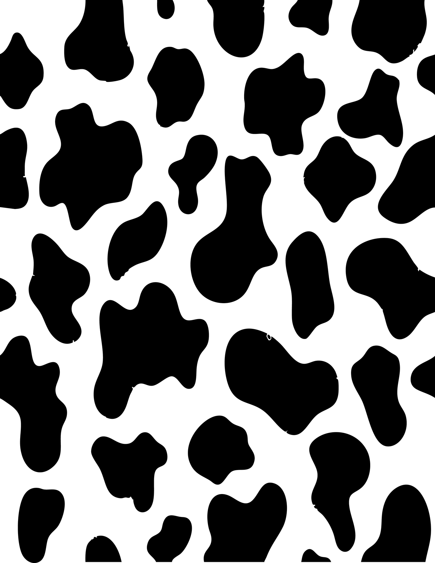 Cowhide Vinyl Sheets (8.5" x 11")