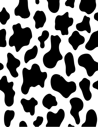 Cowhide Vinyl Sheets (8.5" x 11")