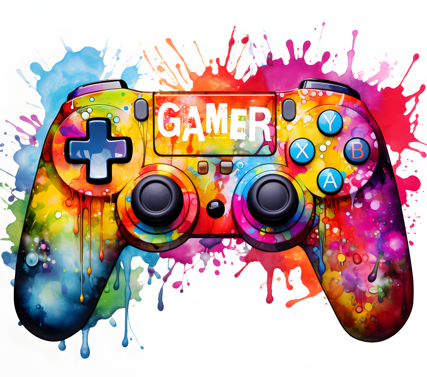Gamer with White Background Tumbler