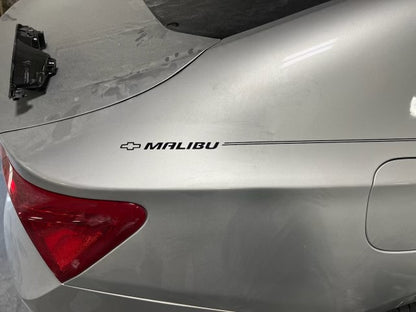 Chevrolet Logo; Malibu Lettering