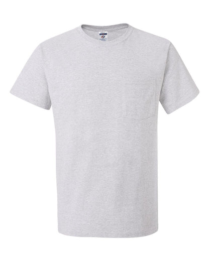 Jerzees 29MP Adult Heavyweight 50/50 Blend T-Shirt with Pocket