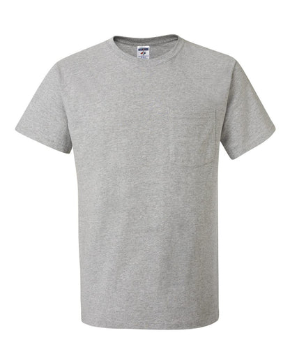 Jerzees 29MP Adult Heavyweight 50/50 Blend T-Shirt with Pocket