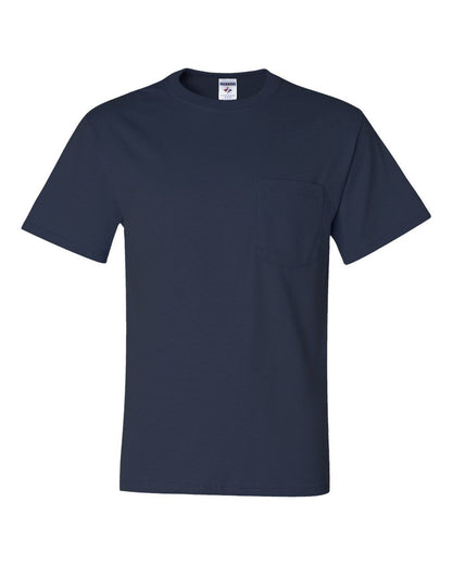 Jerzees 29MP Adult Heavyweight 50/50 Blend T-Shirt with Pocket