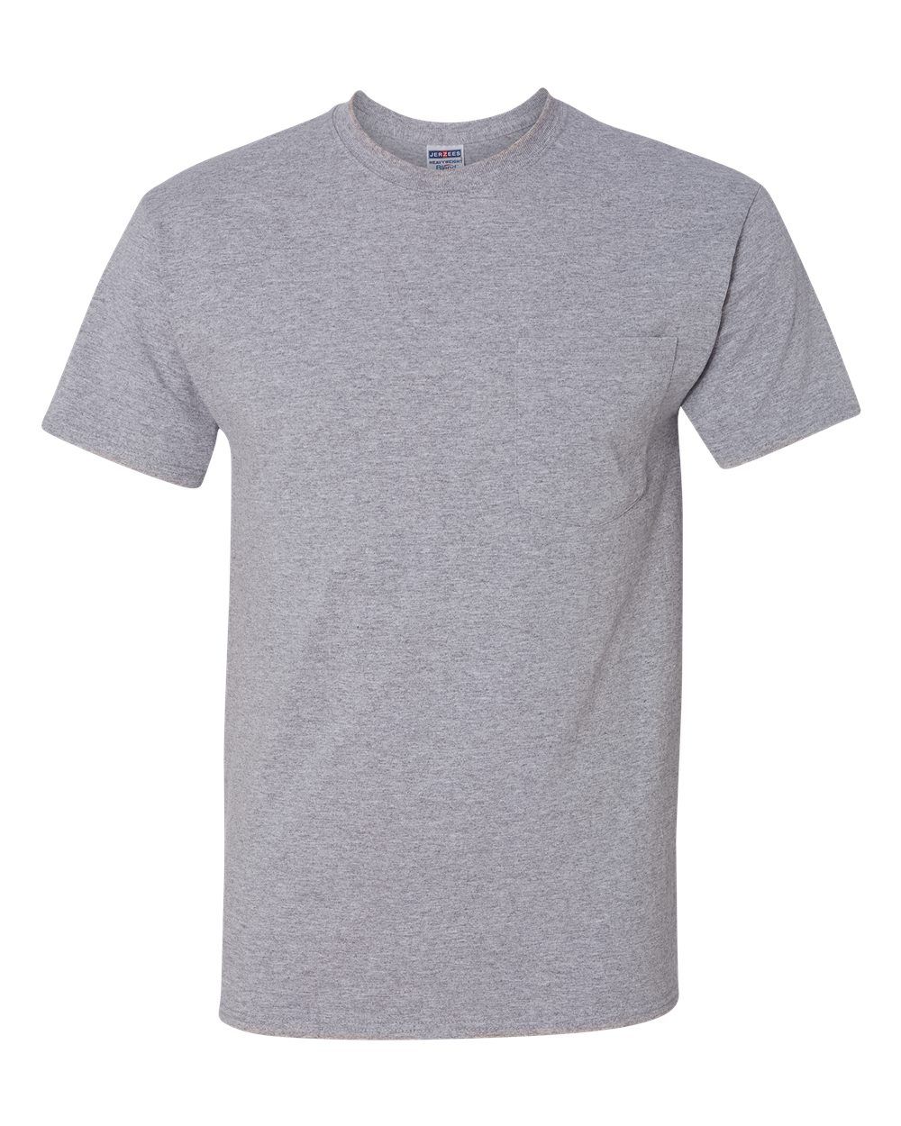 Jerzees 29MP Adult Heavyweight 50/50 Blend T-Shirt with Pocket