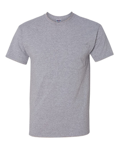 Jerzees 29MP Adult Heavyweight 50/50 Blend T-Shirt with Pocket