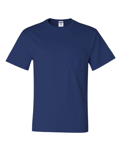 Jerzees 29MP Adult Heavyweight 50/50 Blend T-Shirt with Pocket
